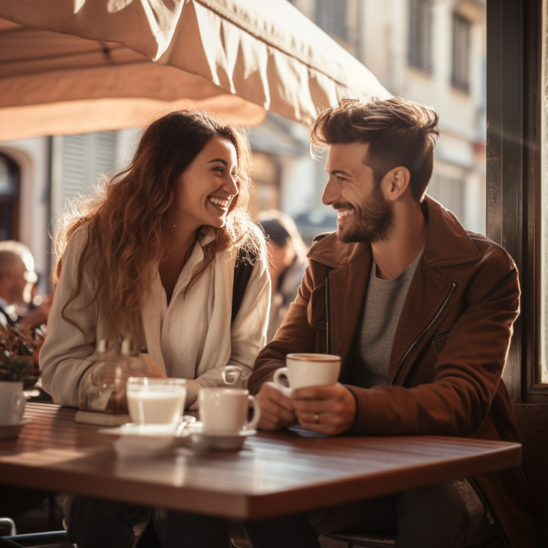 a_couple_enjoying_cappuccinos