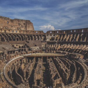 Inside the Roman Colosseum