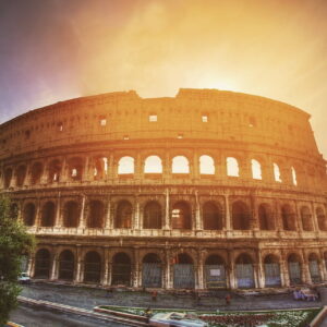 Colosseum twilight