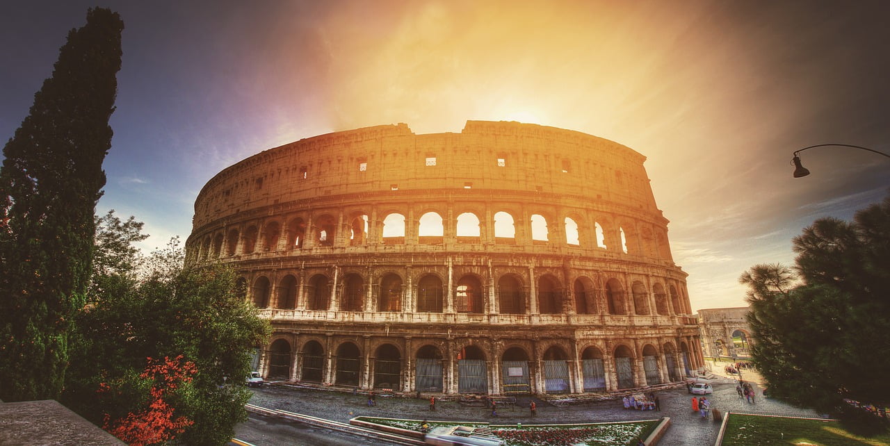Colosseum twilight